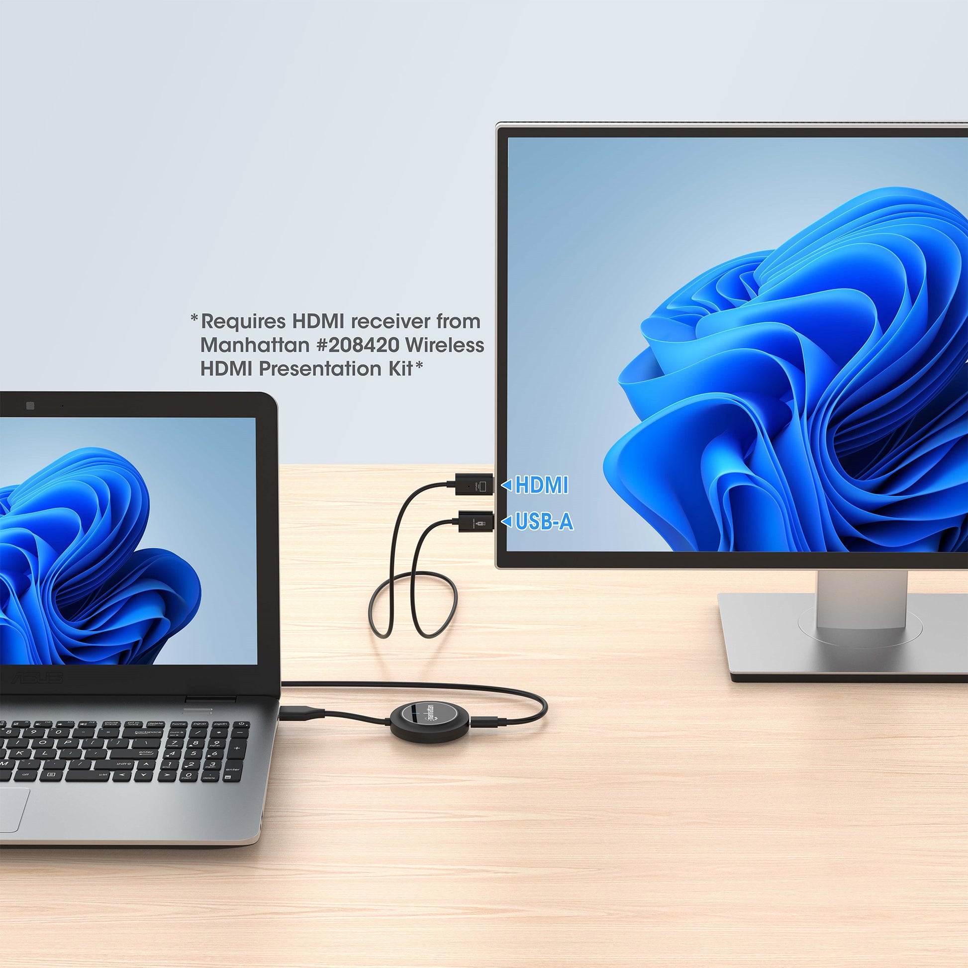 1080p Wireless HDMI-Displayadapter / HDMI-Sendemodul (benötigt Präsentationsset) Image 3