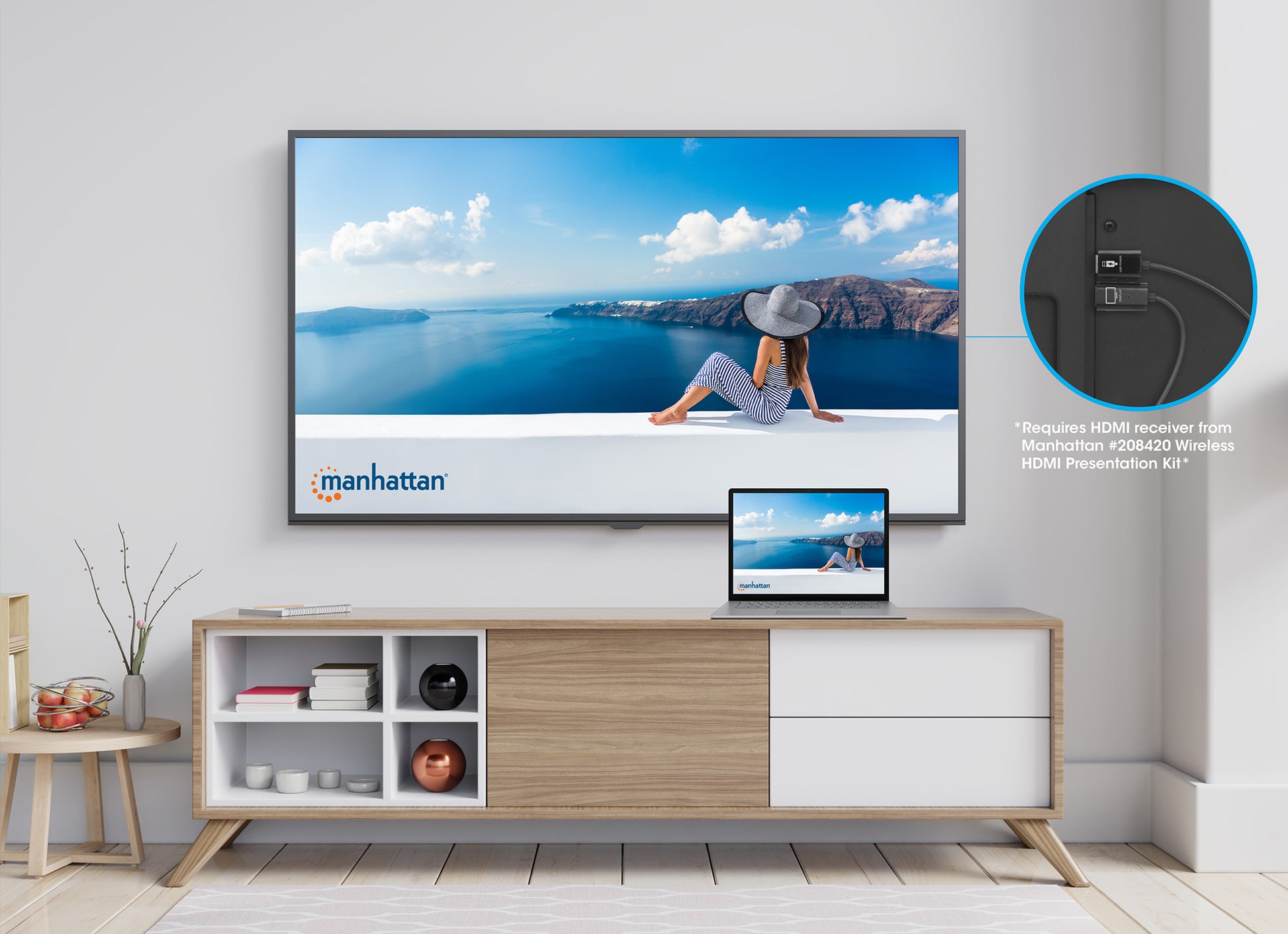 1080p Wireless HDMI-Displayadapter / HDMI-Sendemodul (benötigt Präsentationsset) Image 5