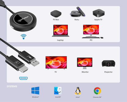 1080p Wireless HDMI-Displayadapter / HDMI-Sendemodul (benötigt Präsentationsset) Image 9