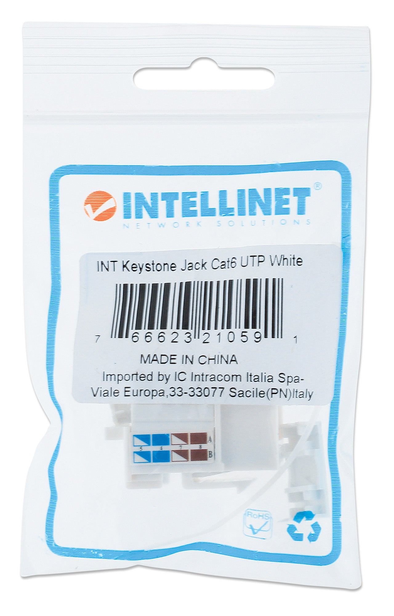 Cat6 Modularbuchse Packaging Image 2