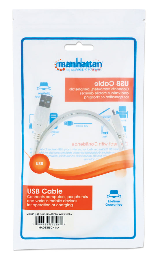 Hi-Speed USB Micro-B Anschlusskabel Packaging Image 2