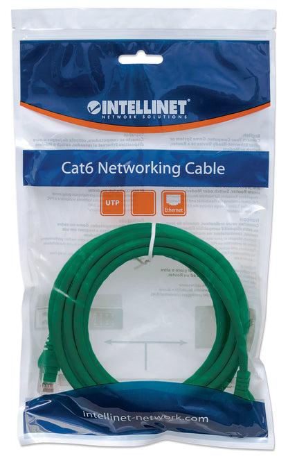 Cat6 U/UTP Netzwerk-Patchkabel, 5 m, grün Packaging Image 2