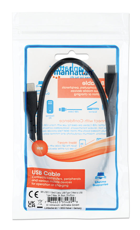 USB 3.2 Gen 2 Typ-C Kabel Packaging Image 2