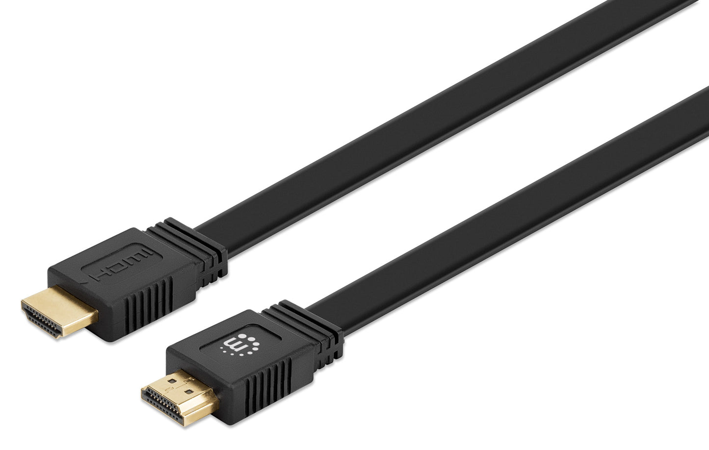 Flaches High Speed HDMI-Kabel mit Ethernet-Kanal Image 1