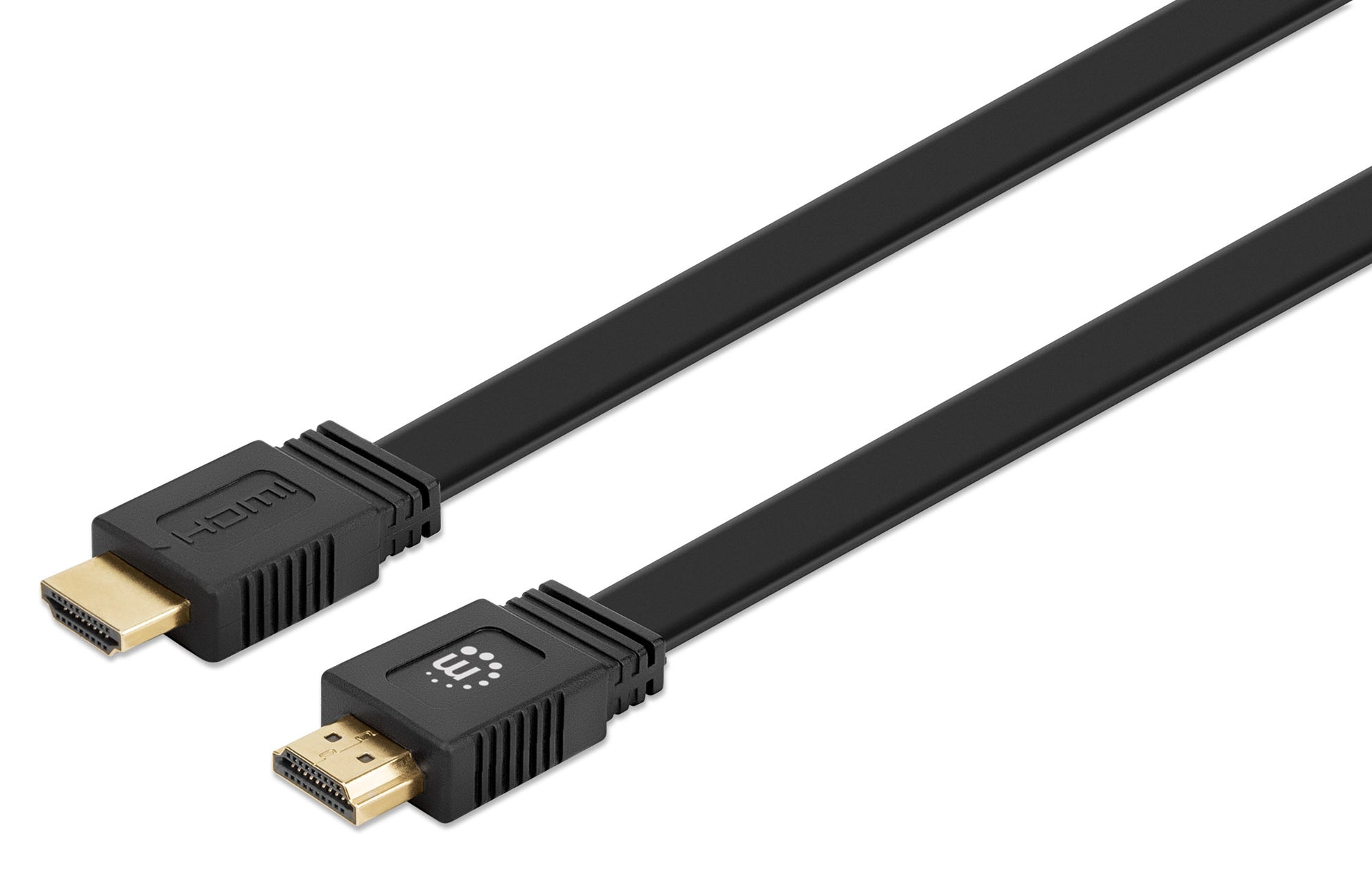 Flaches High Speed HDMI-Kabel mit Ethernet-Kanal Image 1