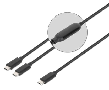 Dual USB-C Ladekabel 100 W, 2 m Image 11
