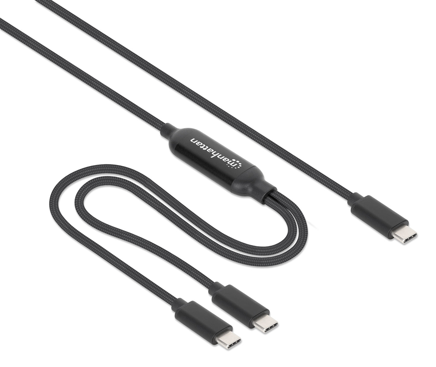 Dual USB-C Ladekabel 100 W, 2 m Image 4