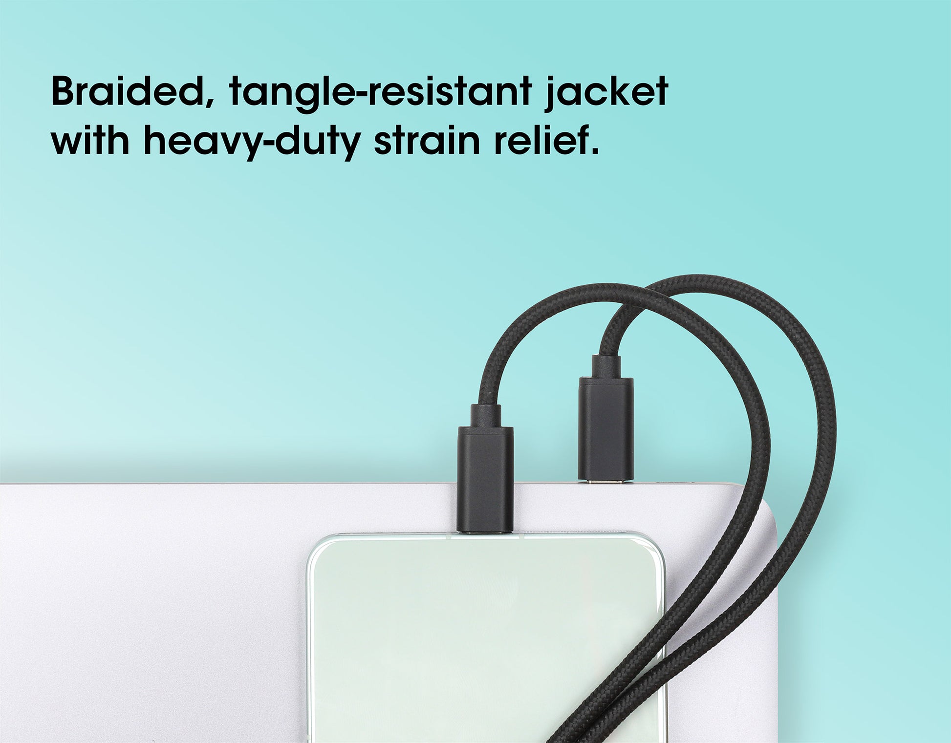 Dual USB-C Ladekabel 100 W, 2 m Image 10