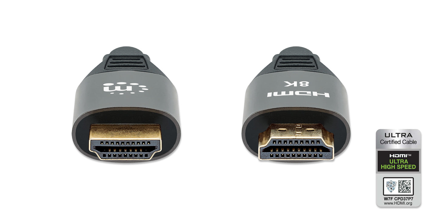 8K@60Hz Zertifiziertes Ultra High Speed HDMI-Kabel mit Ethernet-Kanal, 1 m Image 4