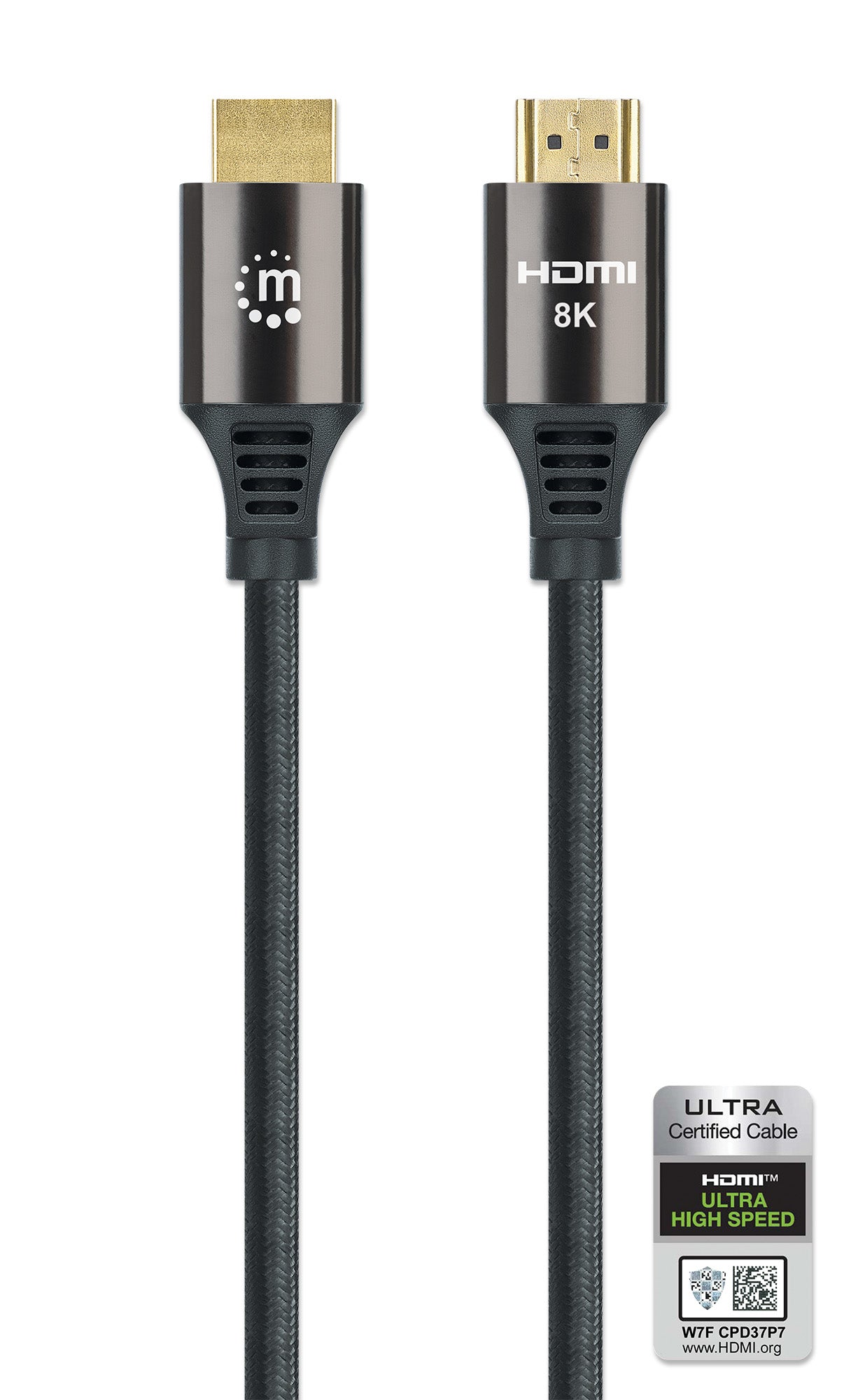 8K@60Hz Zertifiziertes Ultra High Speed HDMI-Kabel mit Ethernet-Kanal, 1 m Image 5
