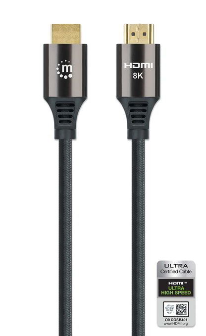 8K@60Hz Zertifiziertes Ultra High Speed HDMI-Kabel mit Ethernet-Kanal, 2 m Image 5