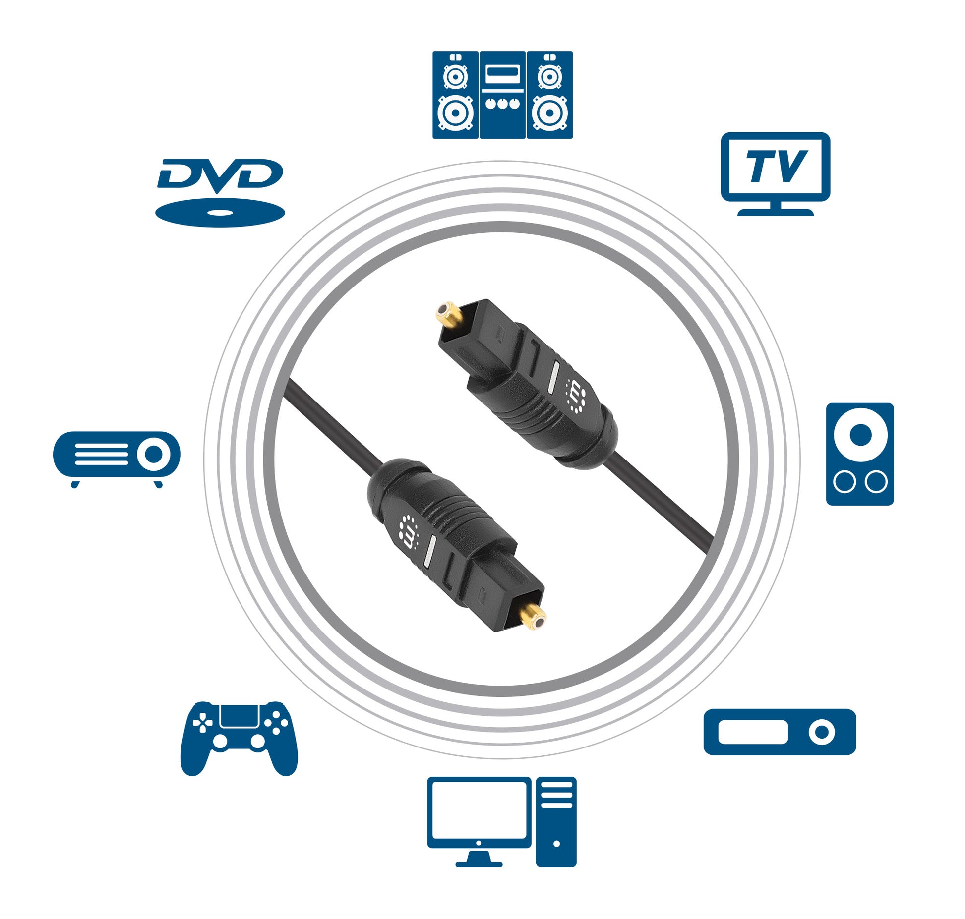 Toslink Digitales Optisches Audiokabel Image 9