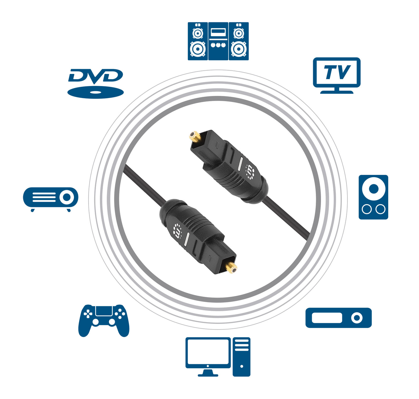 Toslink Digitales Optisches Audiokabel Image 9