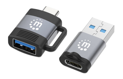 2-teiliges Set: USB-C auf USB-A-Adapter & USB-A auf USB-C-Adapter Image 1