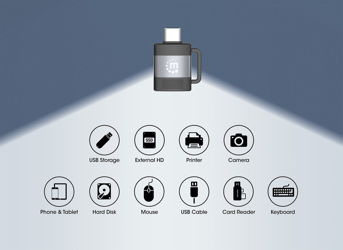 2-teiliges Set: USB-C auf USB-A-Adapter & USB-A auf USB-C-Adapter Image 10
