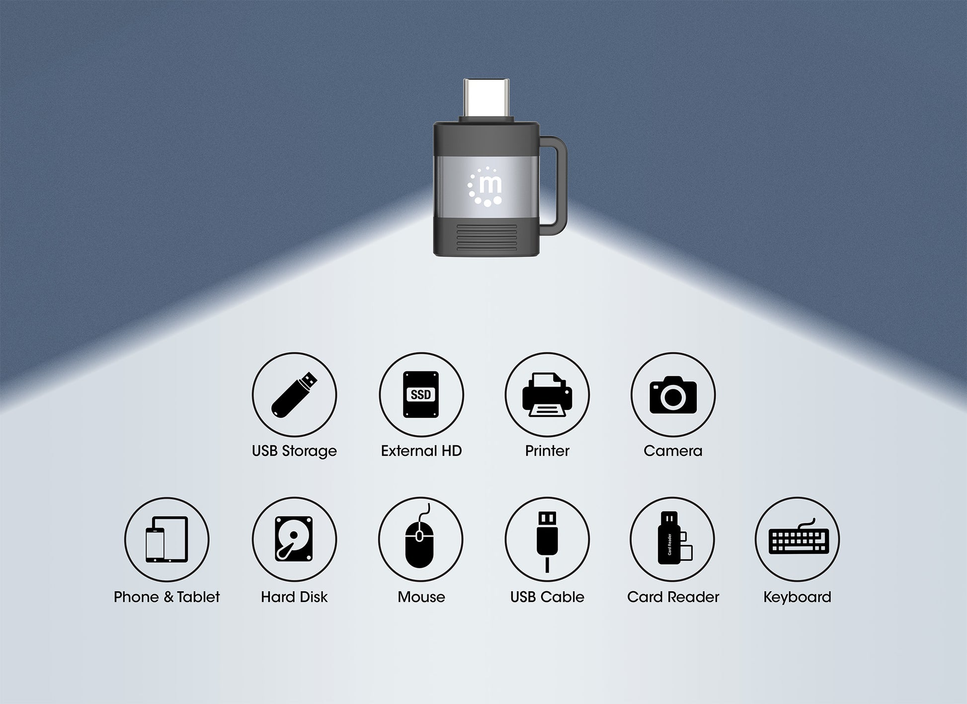 2-teiliges Set: USB-C auf USB-A-Adapter & USB-A auf USB-C-Adapter Image 10