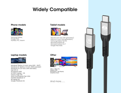 USB4 Typ C 40 Gbit/s 8K Video und 240 W EPR Ladekabel / PD 3.1 Image 14