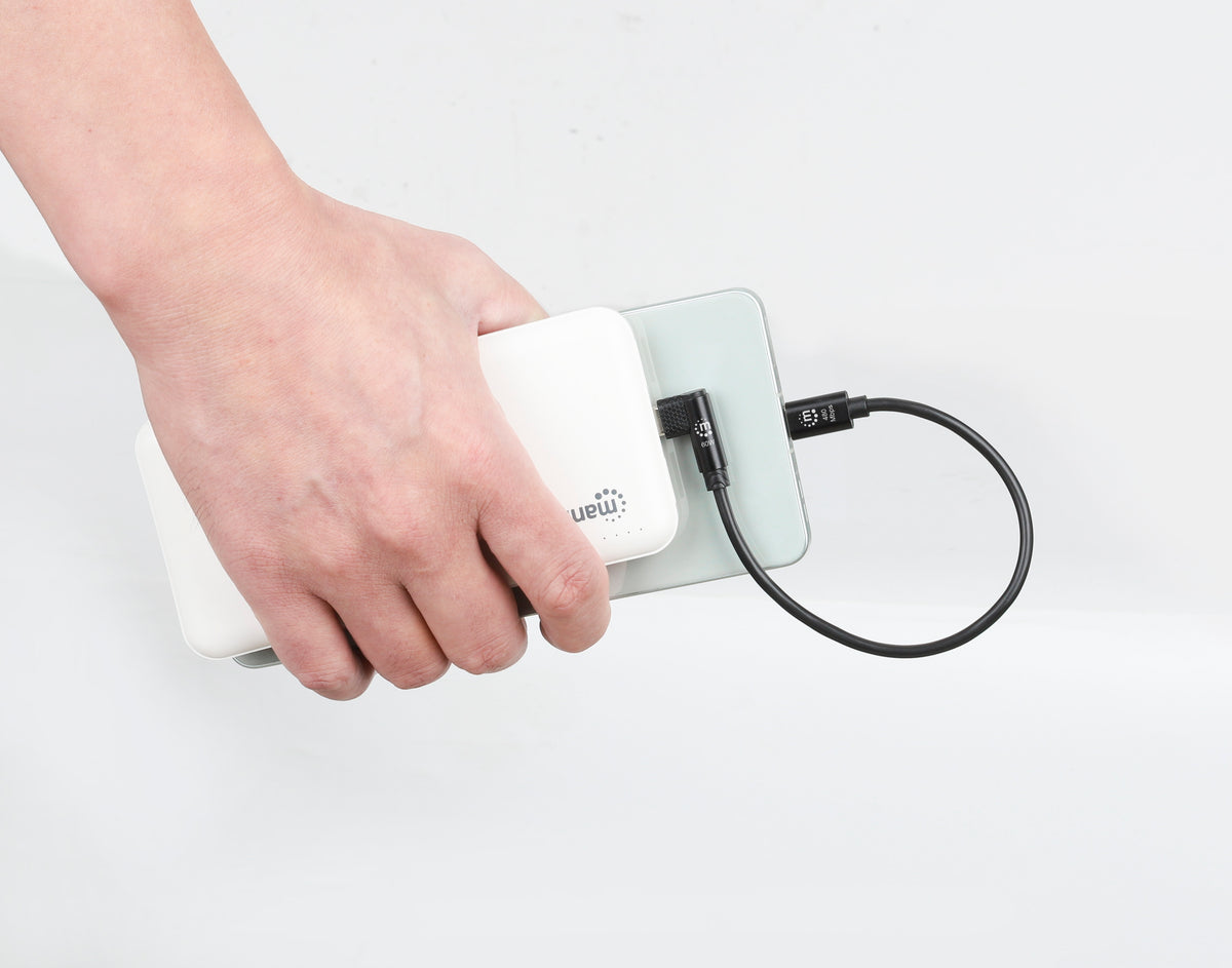 Kurzes USB-C-Ladekabel 60 W, 20 cm, 5er-Pack Image 4