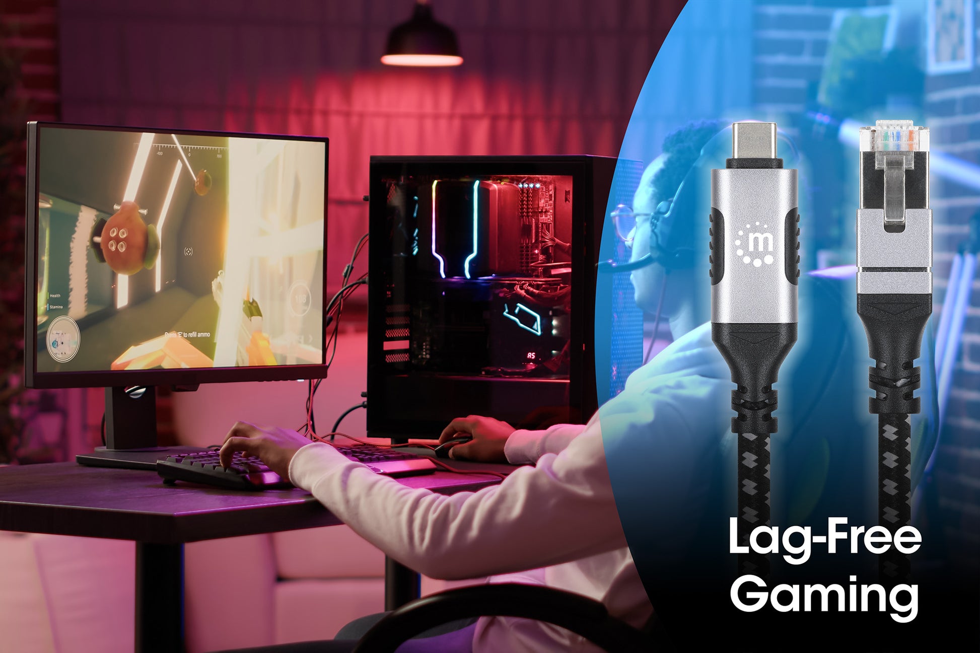 USB-C auf Gigabit Ethernet-Netzwerkkabel, 2 m Image 7