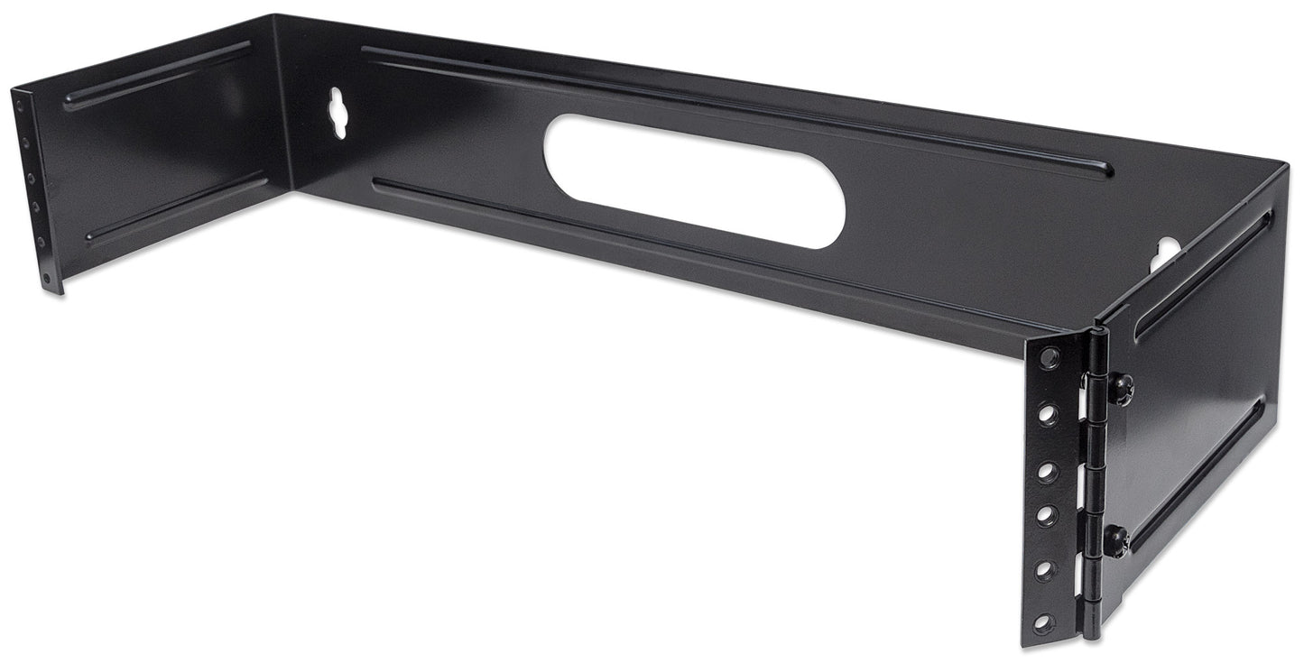 Aufklappbare 19" Wandbefestigung, 2 HE Image 1