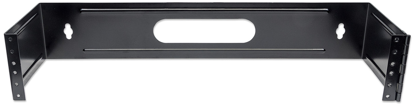 Aufklappbare 19" Wandbefestigung, 2 HE Image 3
