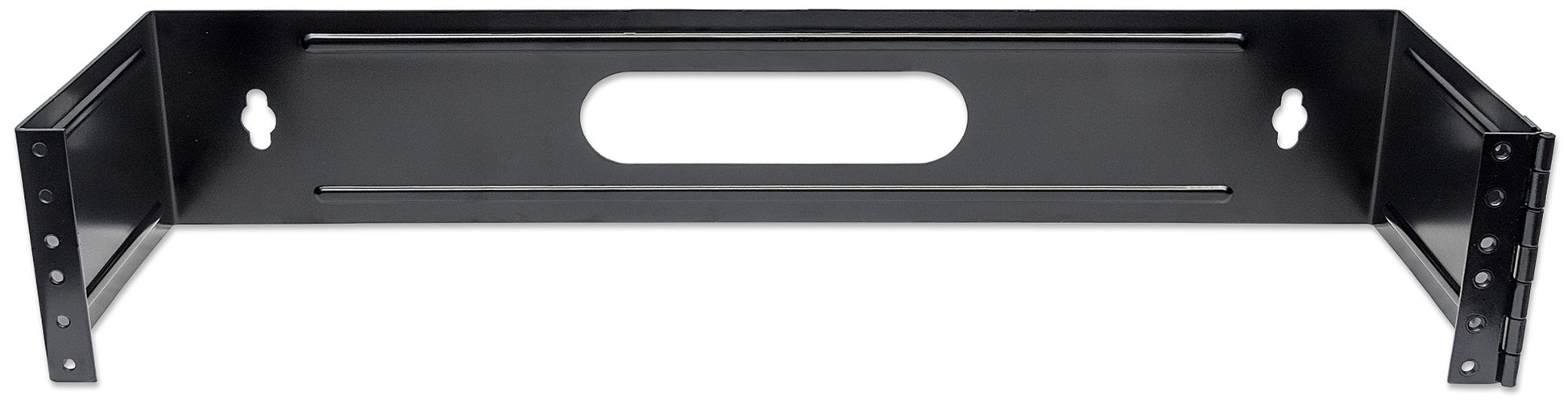 Aufklappbare 19" Wandbefestigung, 2 HE Image 3