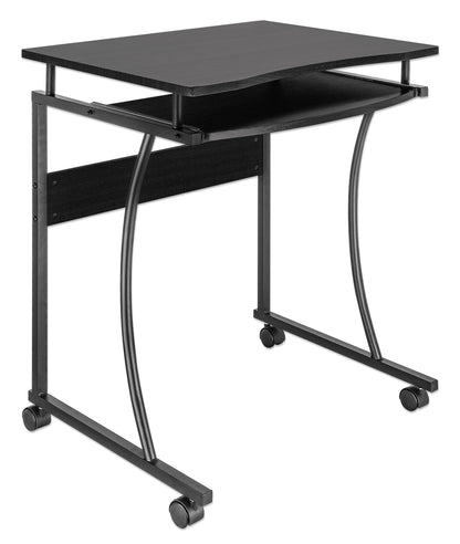 Kompakter Schreibtisch mit ausziehbarer Tastaturablage Image 3