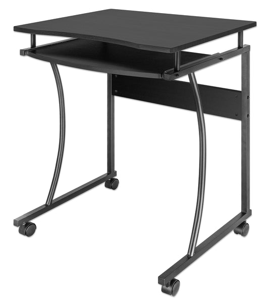 Kompakter Schreibtisch mit ausziehbarer Tastaturablage Image 1