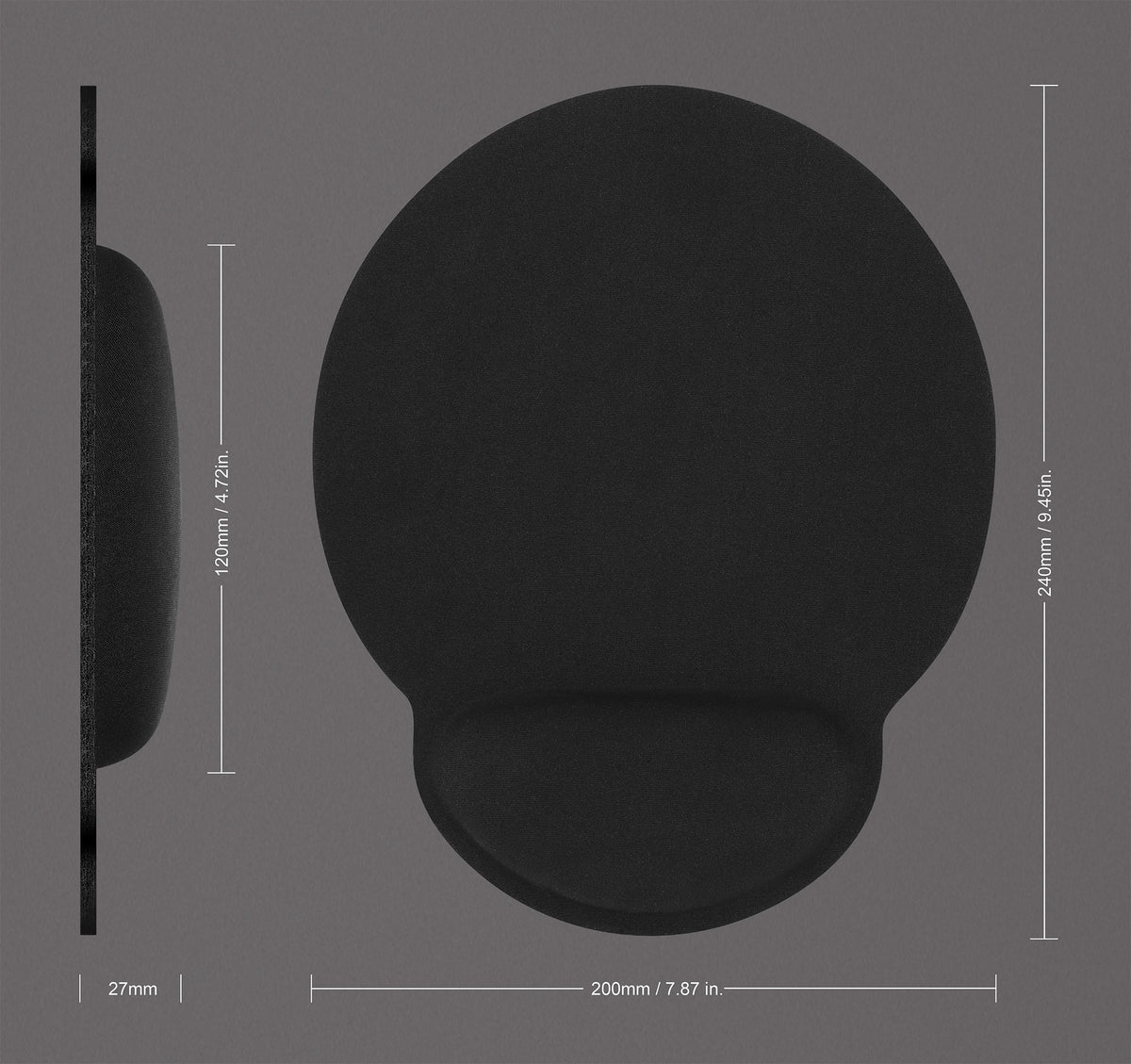 Ergonomisches Mauspad mit Handgelenkauflage Image 4