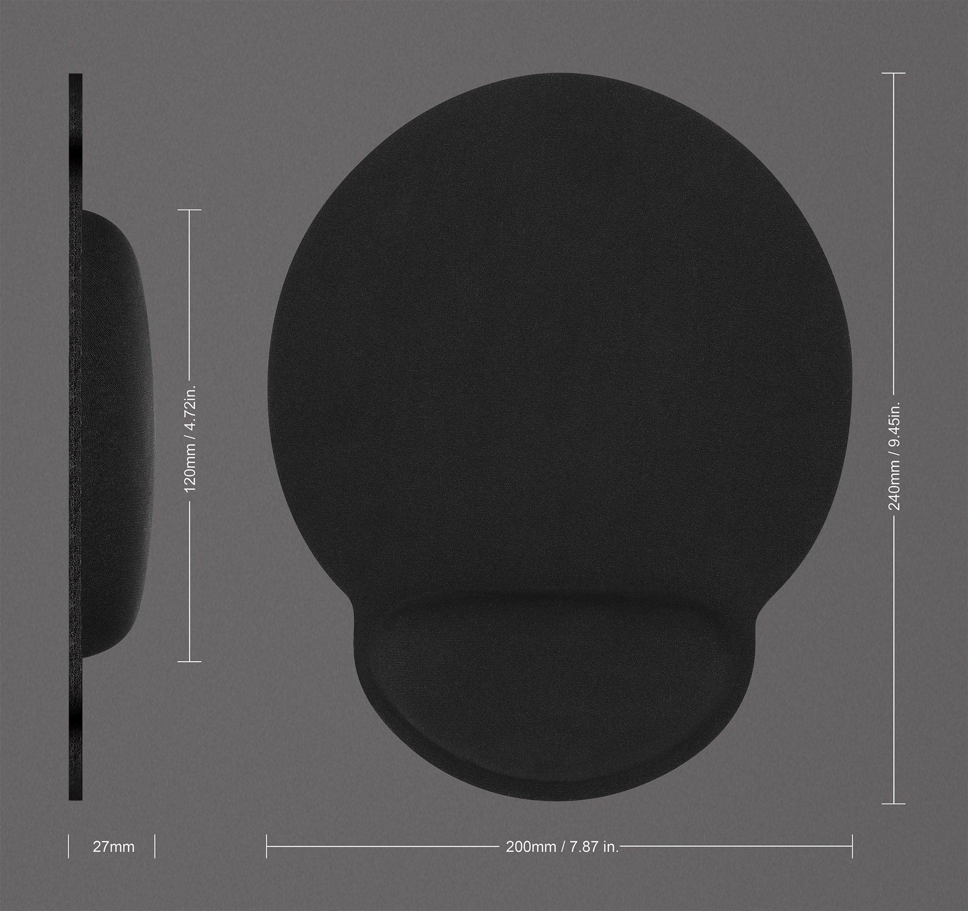 Ergonomisches Mauspad mit Handgelenkauflage Image 4