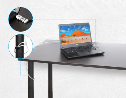Universelles Laptopschloss mit Zahlencode für Noble Wedge®, Nano und K-Slot Image 3