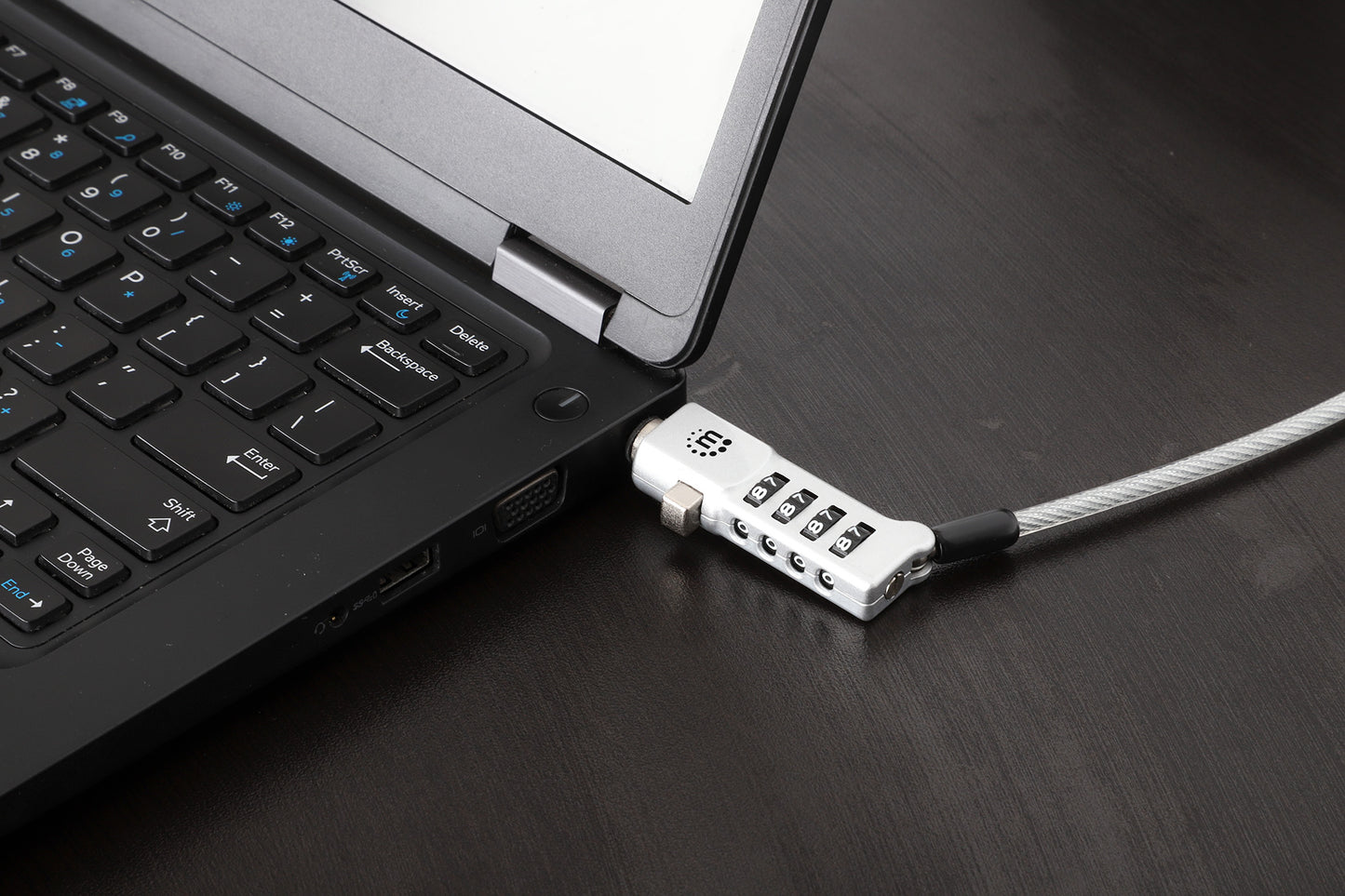 Universelles Laptopschloss mit Zahlencode für Noble Wedge®, Nano und K-Slot Image 5