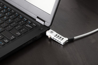 Universelles Laptopschloss mit Zahlencode für Noble Wedge®, Nano und K-Slot Image 5