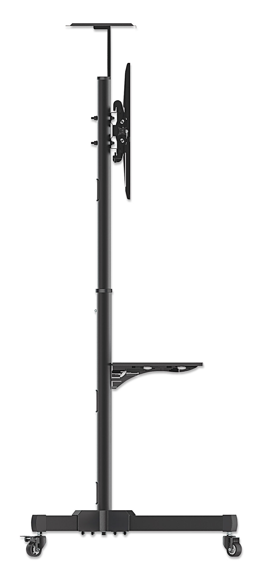 Multimedia TV-Ständer auf Rollen für 37 bis 70 Zoll, neigbar und höhenverstellbar Image 5