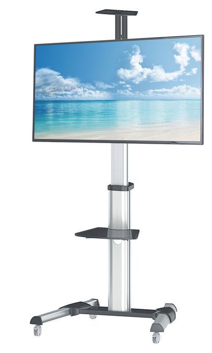 Multimedia TV-Ständer auf Rollen für 37 bis 86 Zoll, neigbar und schwenkbar Image 13
