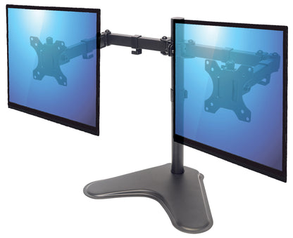 Tischhalterung mit Standfuß für zwei Monitore von 17 bis 32 Zoll Image 6