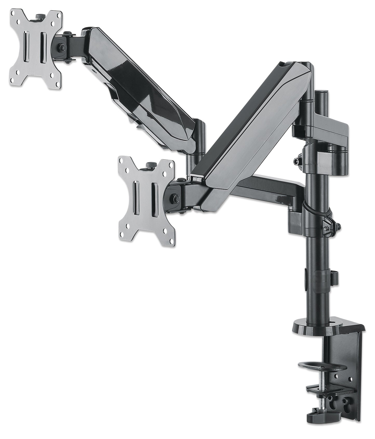 Tischhalterung für zwei Monitore von 17 bis 32 Zoll Image 1