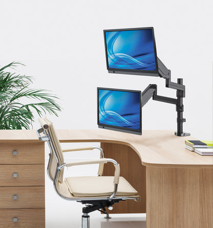 Tischhalterung für zwei Monitore von 17 bis 32 Zoll Image 7