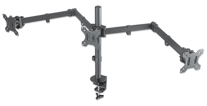 Tischhalterung für drei Monitore von 13 bis 27 Zoll Image 1