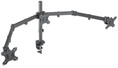 Tischhalterung für drei Monitore von 13 bis 27 Zoll Image 3