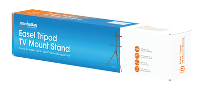 Mobiler TV-Ständer mit Stativbeinen für 45 bis 65 Zoll, schwenkbar und höhenverstellbar Packaging Image 2