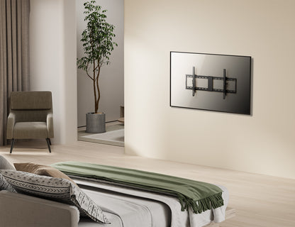 Ultraflache TV-Wandhalterung für 43 bis 100 Zoll, starr Image 8