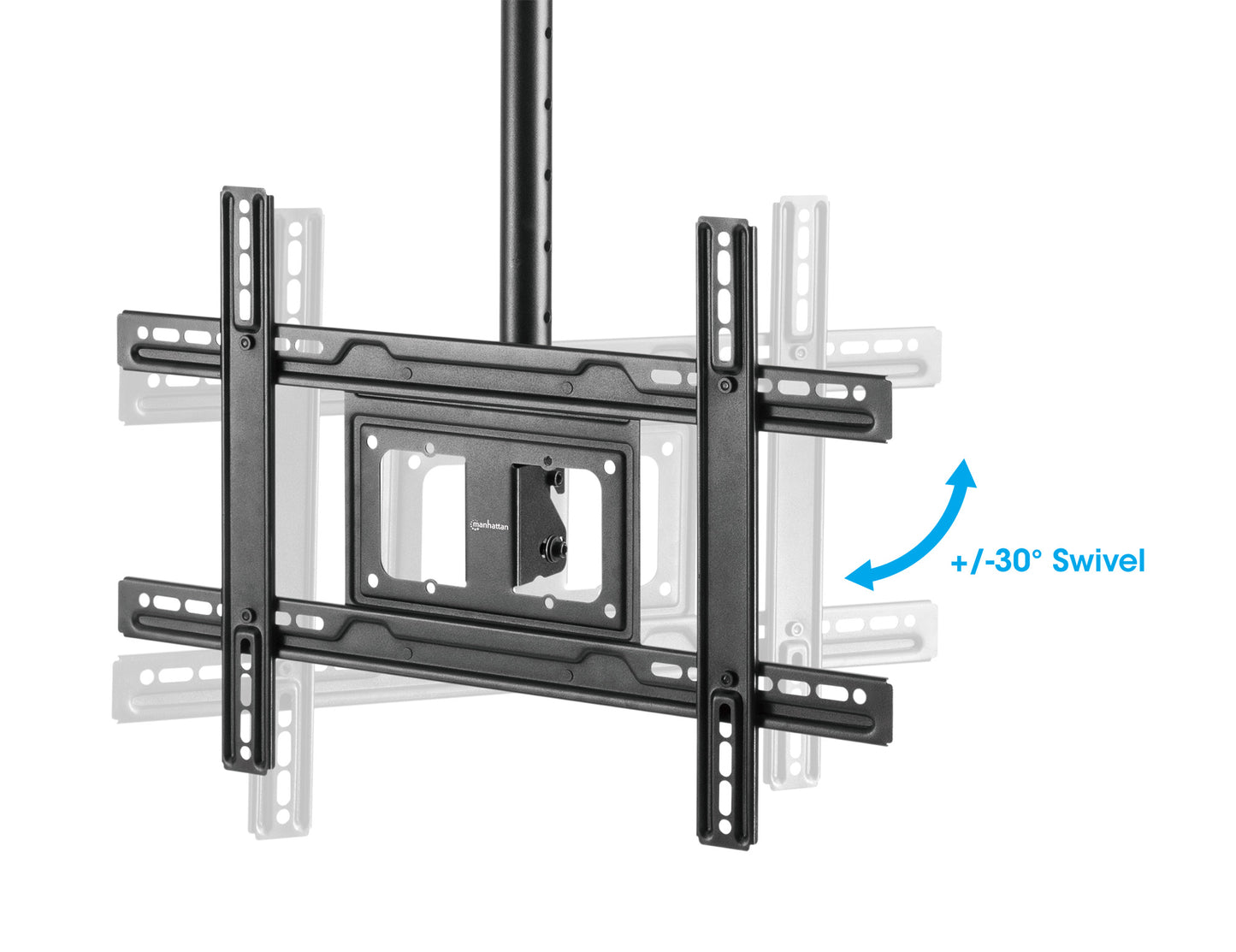 TV-Deckenhalterung für 37 bis 80 Zoll, neigbar und schwenkbar Image 10
