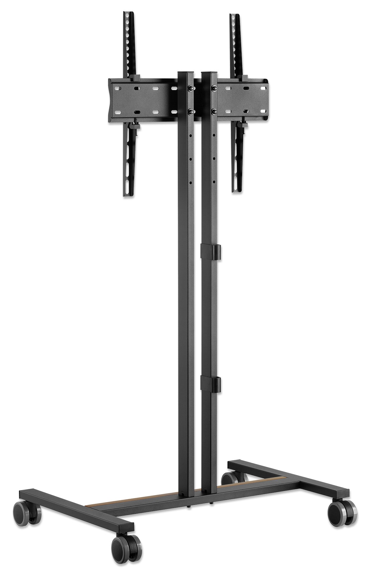 Kompakter TV-Ständer auf Rollen / Standfuß für 34 bis 55 Zoll, neigbar und höhenverstellbar Image 13