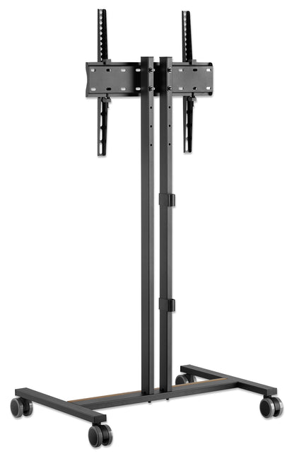 Kompakter TV-Ständer auf Rollen / Standfuß für 34 bis 55 Zoll, neigbar und höhenverstellbar Image 13