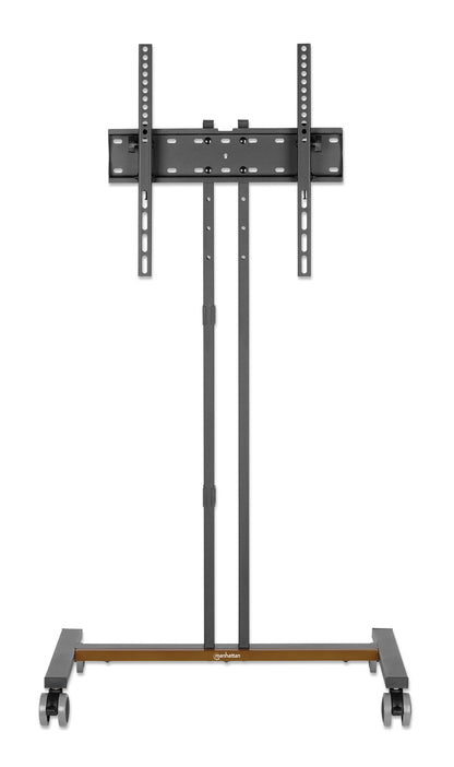 Kompakter TV-Ständer auf Rollen / Standfuß für 34 bis 55 Zoll, neigbar und höhenverstellbar Image 6