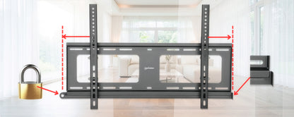 Outdoor Anti-Diebstahl TV-Wandhalterung für 37 bis 86 Zoll, neigbar Image 14