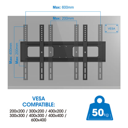 Outdoor TV-Wandhalterung für 37 bis 86 Zoll, vollbeweglich Image 11