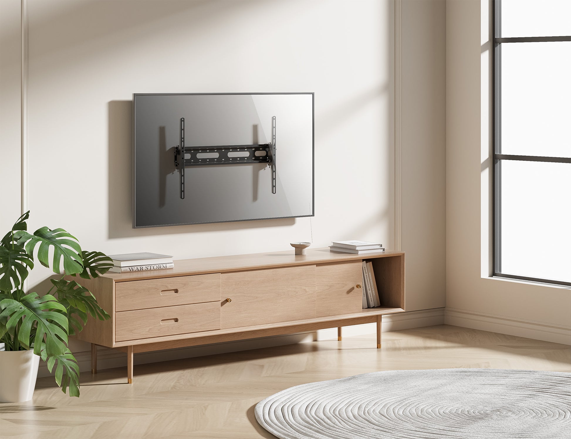TV-Wandhalterung für 37 bis 70 Zoll, neigbar Image 11