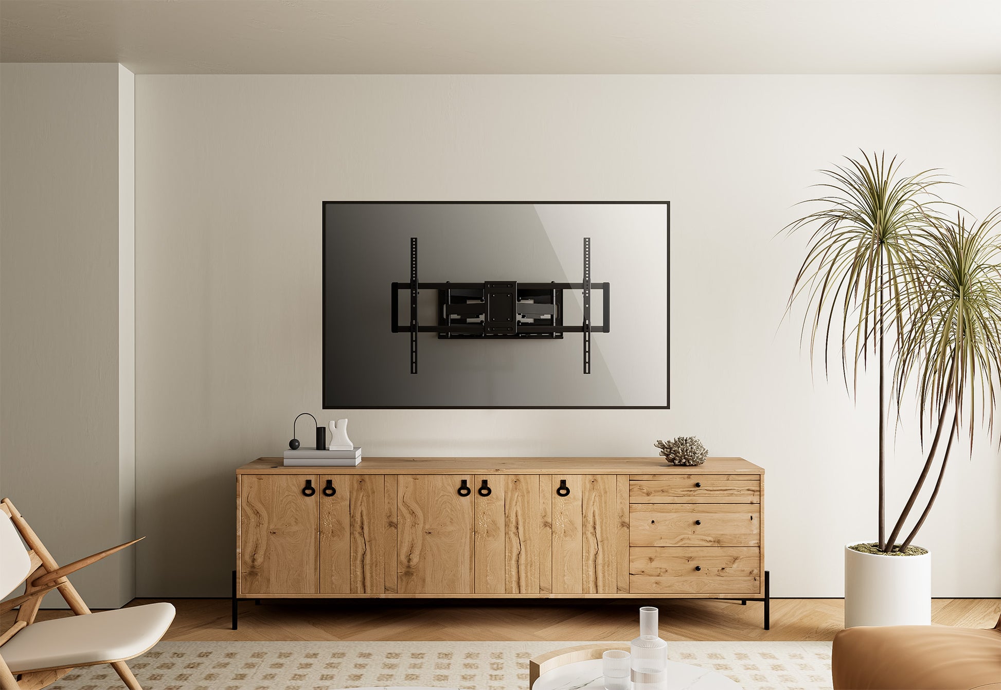 TV-Wandhalterung für 60 bis 120 Zoll, vollbeweglich Image 14